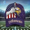 Minnesota Vikings USA Flag Cap 2