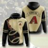 Mlb- Arizona Diamondbacks 3d Hoodie Style 04 3