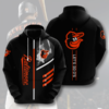 Mlb- Baltimore Orioles 3d Hoodie Style 06 2