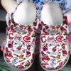 MLB Cleveland Indians Crocs Shoes for Adults Kids Womens Mens 3