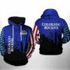 Mlb- Colorado Rockies 3d Hoodie Style 08 2