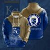 MLB Kansas City Royals 3d Hoodie N98 2