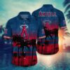 MLB Los Angeles Angels New Design T-shirt Hawaiian Shirt and Shorts 3