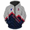 MLB Los Angeles Angels v4 Gift For Fan Zip Jacket Full 3D Zip Hoodie T 2