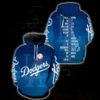 MLB Los Angeles Dodgers Champions New Full All Over Printed 3D Hoodie 3