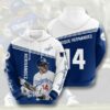 MLB Los Angeles Dodgers Enrique Hernandez New Full All Over Printed 3D 2