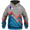 MLB Miami Marlins Baseball 3D Hoodie N98 2