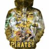 Mlb- Pittsburgh Pirates 3d Hoodie Style 09 2