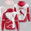 Mlb St Louis Cardinals Hoodie 3D Custom For Men For Women All Over Printed Hoodie 3D Zipper Hoodie Custom V19855 Full Over Print 3D Shirt Up Size… 2