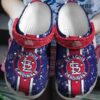 MLB Team St. Louis Cardinals Red-Purple Crocs Shoes 2