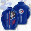 MLB Team Toronto Blue Jays One Nation Gift For Fan 3D Hoodie All Over 3