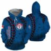 Mlb- Texas Rangers 3d Hoodie Style 08 3