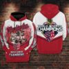 Mlb- Washington Nationals 3d Hoodie Style 09 2