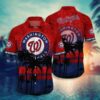 MLB Washington Nationals New Design T-shirt Hawaiian Shirt and Shorts 3