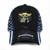 Navy Midshipmen Baby Yoda Grogu NCAA Cap 2