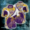 NCAA Albany Great Danes Logo Hawaiian shirts Summer Men 3