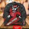 NCAA NC State Wolfpack 3D Mascost Classic Cap Custom name 3