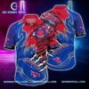 NCAA SMU Mustangs Logo Hawaiian shirt 3D 2