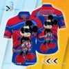 NCAA SMU Mustangs Logo Hawaiian shirts 3D Summer Mickey 3