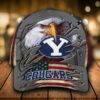 NCAA1 BYU Cougars 3D Cap Classic Eagle Custom name 2