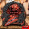 NCAA3 Illinois Fighting Illini Skull Custom name cap 2