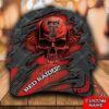 NCAA3 Texas Tech Red Raiders Skull Custom name cap 3