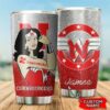 Nebraska Cornhuskers Wonder Woman Custom Name Tumbler 2