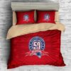 New England Patriots 50 Seasons Duvet Cover Bedding Set 2