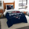 New England Patriots Bedding Set (Duvet Cover & Pillow Cases) 2