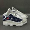 New England Patriots big logo Football Team Sneaker 15 For Lover J 3