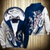 New England Patriots Fleece Jacket 3D Graphic Cartoon player 3