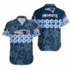 New England Patriots Flower and Logo Hawaii Shirt and Shorts Summer Co 2