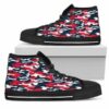 New England Patriots Football 2 Custom Canvas High Top Shoes L98 3