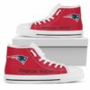 New England Patriots Football Custom Canvas High Top Shoes L98 2