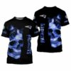 New England Patriots Skull And Butterflies Men’s And Women’s G 2