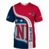 New England Patriots T-shirt 3D summer Short Sleeve gift for fan 3