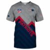 New England Patriots T-shirt Short Sleeve custom cheap gift for fans 3