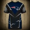 New England Patriots T-shirts lightning graphic gift for men 3