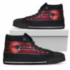 New England Patriots The Shield Custom Canvas High Top Shoes L98 2