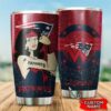 New England Patriots Wonder Woman Custom Name Tumbler 2