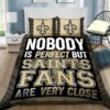 New Orleans Saints Bedding Set (Duvet Cover & Pillow Cases) 2