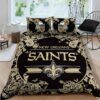 New Orleans Saints Bedding Set Ver 3 (Duvet Cover & Pillow Cases) 2