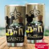 New Orleans Saints Special Custom Name Tumbler 3