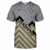 New Orleans Saints T-shirt Short Sleeve custom cheap gift for fans 3