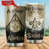 New Orleans Saints Tumbler Harry Potter CUSTOM NAME 2