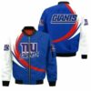 New York Giants Bomber Jacket graphic curve 2