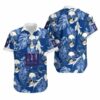 New York Giants Coconut Leaves And Skulls Hawaii Shirt and Shorts Summ 2