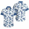 New York Giants Coconut Tree Gift For Fan Hawaii Shirt and Shorts 2