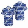 New York Giants Coconut Trees Gift For Fan Hawaii Shirt and Shorts 3