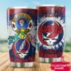 New York Giants Grateful Dead Custom Name Tumbler 2